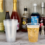 640x 16oz (480ml) Premium Plastic Clear Cups Extra Strong PET BPA Free In Australia - Darrahopens