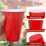 384x 16oz (480ml) Premium Plastic Red Cups Extra Strong PET BPA Free In Australia - Darrahopens