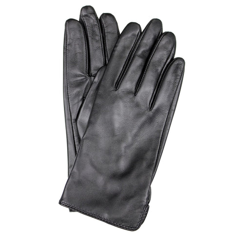 Dents Womens Classic Leather Gloves Winter Warm Soft Smooth Grain - Black In Australia - Darrahopens