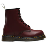 Dr. Martens Unisex 1460Z DMC 8 Lace Up Cherry Red Smooth Leather Boots Shoes Doc In Australia - Darrahopens