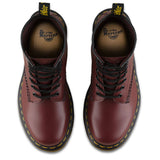 Dr. Martens Unisex 1460Z DMC 8 Lace Up Cherry Red Smooth Leather Boots Shoes Doc In Australia - Darrahopens