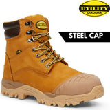 DIADORA Utility Craze w Zip Work Boots Composite Cap Workwear Shoes - Wheat In Australia - Darrahopens
