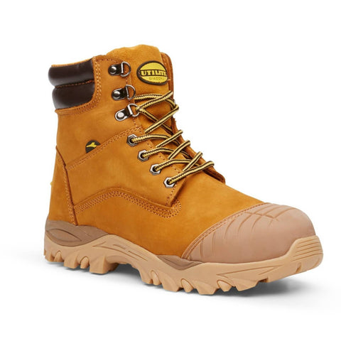 DIADORA Utility Craze w Zip Work Boots Composite Cap Workwear Shoes - Wheat In Australia - Darrahopens