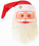 Singing Moving Eyes And Beard Shaking Hat Music Santa Claus Xmas Christmas Decor