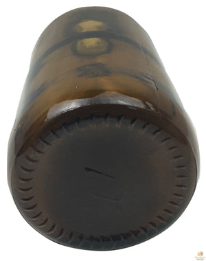 600ml Vintage Brown Glass Vase without Lid/Cap