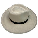 STRAW PANAMA CUENCA PLANTER HAT Sun Beach Golf Cap GRADE 8 Hand Made in USA