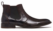 JULIUS MARLOW Harry Leather Boots Mens Slip On Dress Work Chelsea Shoes - Brown Oily In Australia - Darrahopens