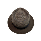 100% Paper Straw Mens Hat MADE IN USA Trilby Pork Pie Luxury Du-Pont Teflon