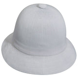 KANGOL Tropic Casual Bucket Hat K2094ST Summer Sun Brim Cap - White