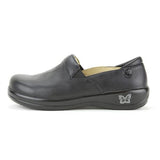 Alegria Keli Nursing Shoes Slip On Womens Work Hospitality - Black Nappa