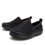 Alegria TRAQ Melodiq Loafer Slip On Shoe Sneaker - Black Out In Australia - Darrahopens