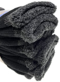 6 Pairs Heavy Duty Merino Wool Work Socks Extra Thick Cushion (Size 11-14)