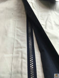Mens Plus Size Jacket Big & Tall Blazer Zip Up Coat Bomber Military Style - Oyster - 5XL