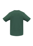 Plain T-Shirt 100% COTTON Basic Blank Tee Mens Ladies Casual BULK Adults - Bottle Green - L