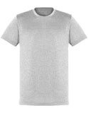 Plain T-Shirt 100% COTTON Basic Blank Tee Mens Ladies Casual BULK Adults - Grey Marle - XL