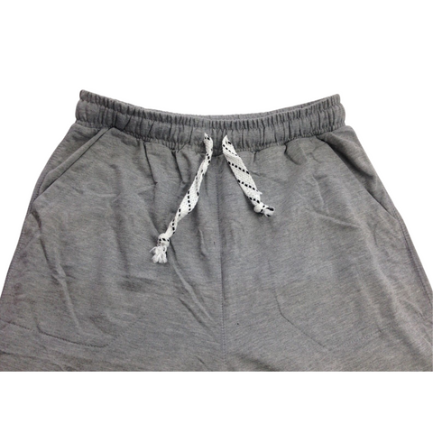 Mens Skinny TRACK PANTS Slim Cuff Trousers Gym Trackies Sport Bottoms Joggers - Grey (Cotton/Polyester) - XL
