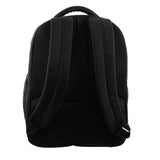 30L Pierre Cardin Large Backpack Bag w Laptop Sleeve Travel Luggage RFID - Black
