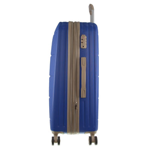 Pierre Cardin Hardshell Cabin Luggage Bag Travel Carry On TSA 54cm (49L) - Ocean