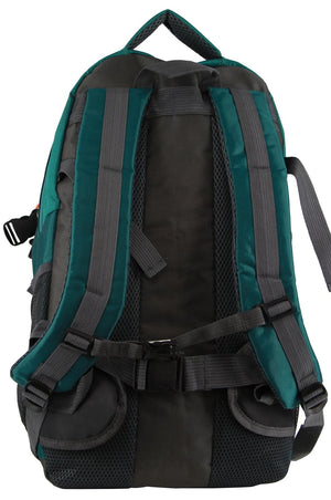 Pierre Cardin Mens Nylon Travel & Sport Medium Backpack Bag in Green