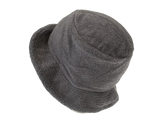 Stingy Brim Terry Towelling Bucket Hat Daggy Fishing Camping Lad Cap 100% COTTON - Grey - S/M