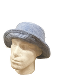 Stingy Brim Terry Towelling Bucket Hat Daggy Fishing Camping Lad Cap 100% COTTON - Sky Blue - S/M