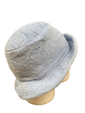 Stingy Brim Terry Towelling Bucket Hat Daggy Fishing Camping Lad Cap 100% COTTON - Sky Blue - XXL