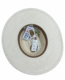 Hand Woven Panama Cooler Outback Hat Summer Breathable Waterproof - Natural