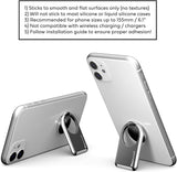 phonetag - Multi-View Phone Stand with Magnetic Ring Holder Universal (Silver)