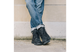 TIMBERLAND Mens 6" Premium Waterproof Boots Original Iconic Shoes - Black Nubuck