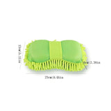 Microfibre Car Wash Mitt Chenille Sponge Ultra Absorbent Drying Towel For Car
