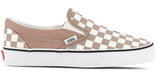Vans Classic Slip On Canvas Sneaker Shoes Chess Check - Etherea/True White In Australia - Darrahopens