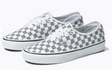 Vans Mens Authentic Canvas Shoes Eco Theory Sneakers Casual - Cosmic Check Grey In Australia - Darrahopens