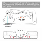 XL Size PawfectFriend Orthopedic Dog Bed 3-Side Comfort Bolster Padded Calming Mattress Bed with Removable Cover
