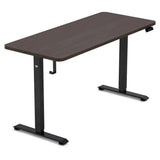 Lifespan Fitness ErgoDesk Electric Standing Desk 140cm (Walnut/Black)