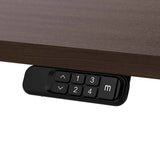 Lifespan Fitness ErgoDesk Electric Standing Desk 180cm (Walnut/Black)