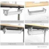 Lifespan Fitness ErgoDesk Height Adjustable Under Desk Cable Management Tray (100cm)