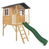Lifespan Kids Burleigh Cubby House with 2.2m Slide (Green) In Australia - Darrahopens
