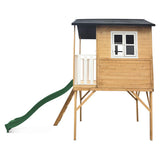 Lifespan Kids Burleigh Cubby House with 2.2m Slide (Green) In Australia - Darrahopens