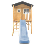 Lifespan Kids Burleigh Cubby House with 2.2m Slide (Pastel Blue) In Australia - Darrahopens