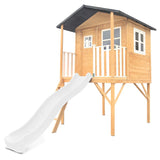 Lifespan Kids Burleigh Cubby House with 2.2m Slide (White) In Australia - Darrahopens