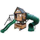 Lifespan Kids Claremont Swing Set & Play Centre with 2.2m Slide (Green) In Australia - Darrahopens