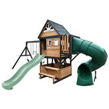 Lifespan Kids Claremont Swing Set & Play Centre with 2.2m Slide (Pastel Green) In Australia - Darrahopens