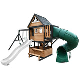 Lifespan Kids Claremont Swing Set & Play Centre with 2.2m Slide (White) In Australia - Darrahopens