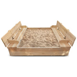 Lifespan Kids Strongbox 2 Square Sandpit In Australia - Darrahopens