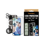 PanzerGlass 4-in-1 Protection Bundle(Screen|Lens|Case|Ring) for iPhone 16 Pro - Clear In Australia - Darrahopens