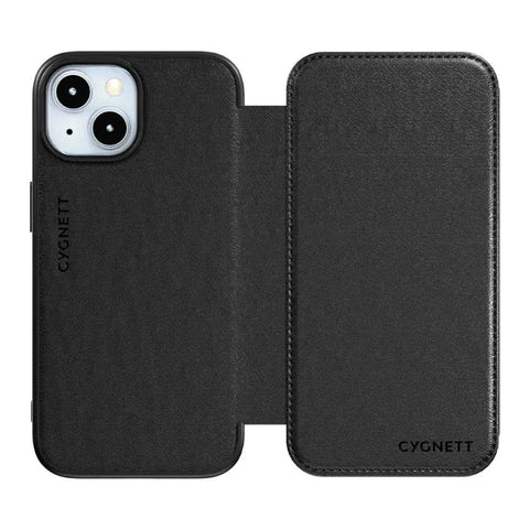 Cygnett MagWallet Magnetic Wallet Case for iPhone 15 Plus- Black In Australia - Darrahopens