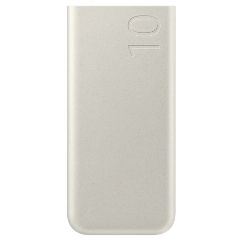 Samsung 25W Super FAST charging  2 x USB-C Port PD 10000mAh Slim Power Bank - Beige