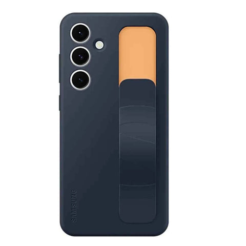 Samsung Standing Grip Case for Galaxy S24FE - Blue Black In Australia - Darrahopens