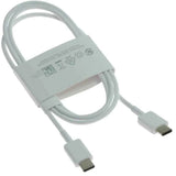 Samsung Galaxy USB-C to USB-C Charging + Data Cable - White (All USB-C Phones)