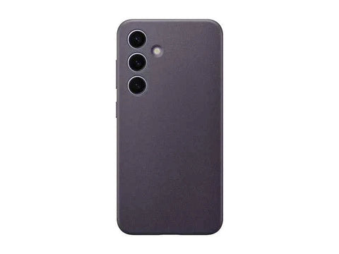 Samsung Vegan Leather Case for Galaxy S24 - Dark Violet In Australia - Darrahopens